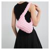 Cute Bubble Single Shoulder Bag For Daily Use With Zipper Closure And Polyester Lining