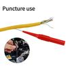 Accurate Metal Automotive Test Tip Two Tone Insulation Piercing Probes Easy to Use For Multimeter Circuit Examination