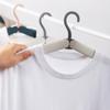 2PCS Nordic Style Portable Hanger Plastic Multifunctional Hanger Travel Folding Hanger  Travel Use
