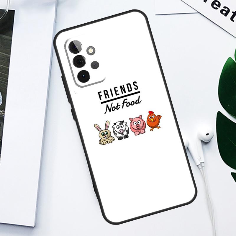 Vegetarian VEGAN ANIMAL LOVE VEGGIE For Samsung Galaxy A52 A22 A32 A54 A34 A14 A55 A35 A15 A53 A33 A13 A05 A06 A16 Phone Case