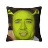 Nicolas Cage Meme Throw Pillow Case Cm for Living Room Cushion Cover Velvet Polyester Pillowcase Doublesided Printing
