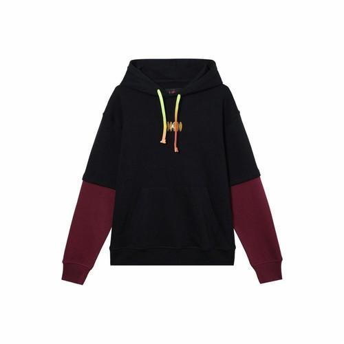 Nike Men s Fleece-Lined Logo Loose-Fit Two-in-One Long Sleeve Sweatshirt L чёрный