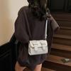 Small bag women's summer versatile new fashion shoulder messenger bag casual Cambridge small square bag