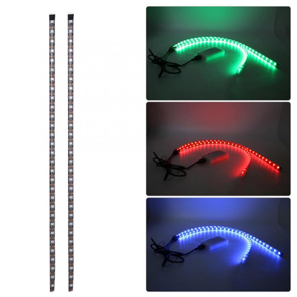 Luz LED para Patinete Eléctrico Luz de Tira LED Linterna Seguridad Patinete Luz Decorativa para Patinete Rueda Ancha Kick