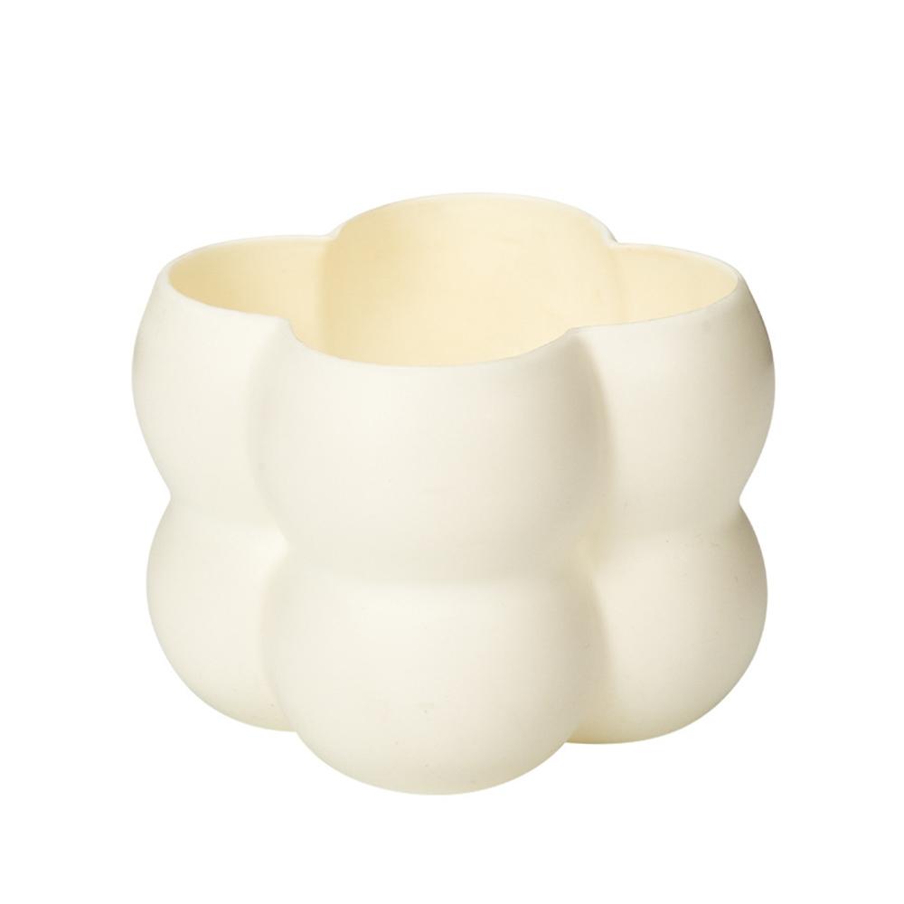 

Имитация керамики и пластика в скандинавском стиле, цветочные горшки, имитация контейнеров для растений, декоративные цветочные горшки, украшения для домашних растений в горшках бежевый