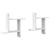 Vidaxl Wall Shelves, 2 Pcs, White, 50X12X50 Cm