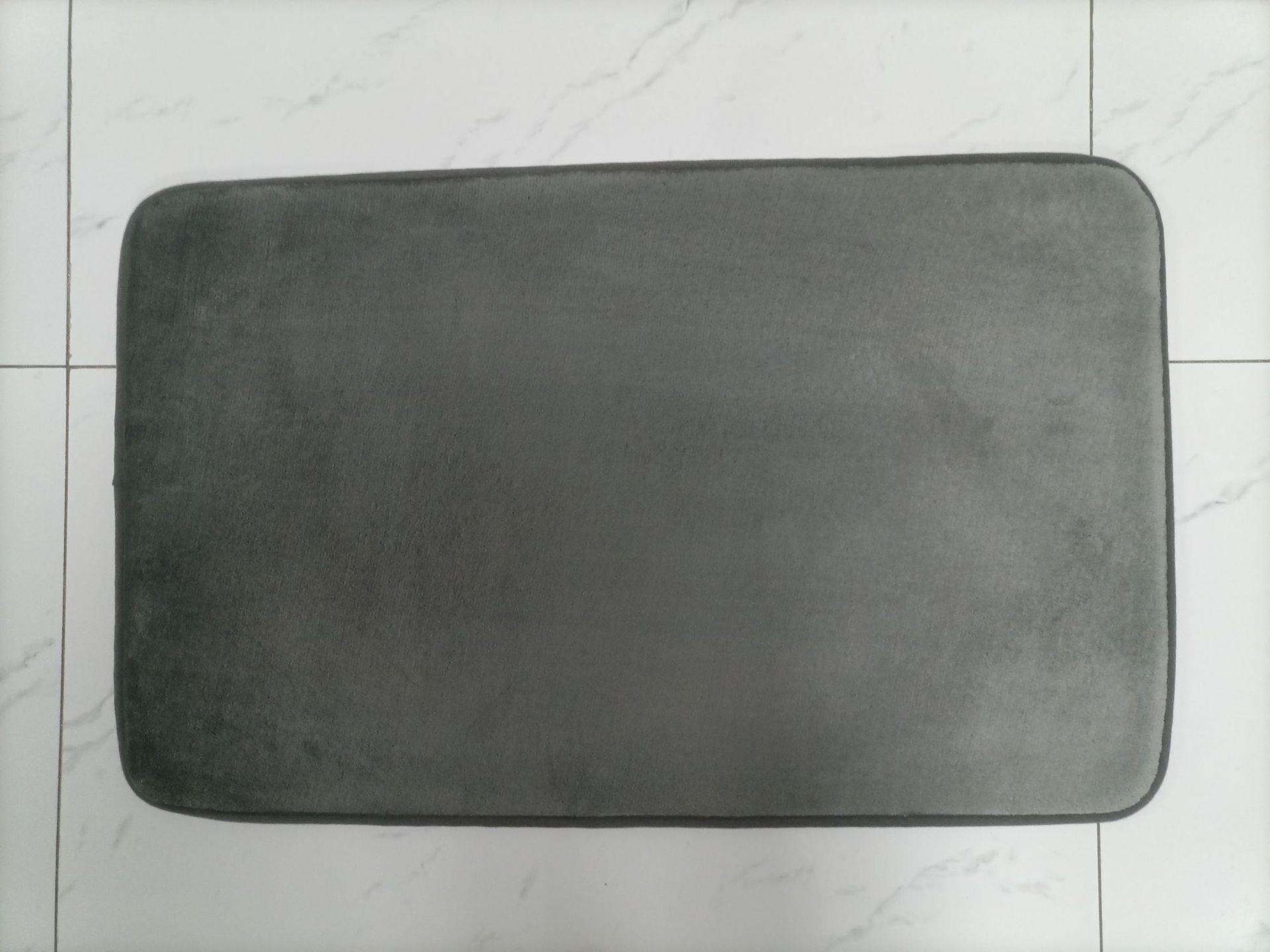 

Фланелевый ковер Ковер с эффектом памяти Коврик для ванной комнаты Ковер для ванной комнаты Спальни Прихожей Противоскользящий коврик 40*60cm