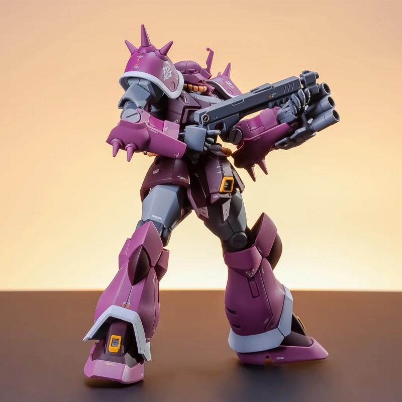 Kit de Montaje de Modelo de Mecha Rey Hacha Ifrit Figura de Acción HG 1/144 Muñeco Decoración de Escritorio Articulable Juguete Puzzle para Niño Regalo Coleccionable