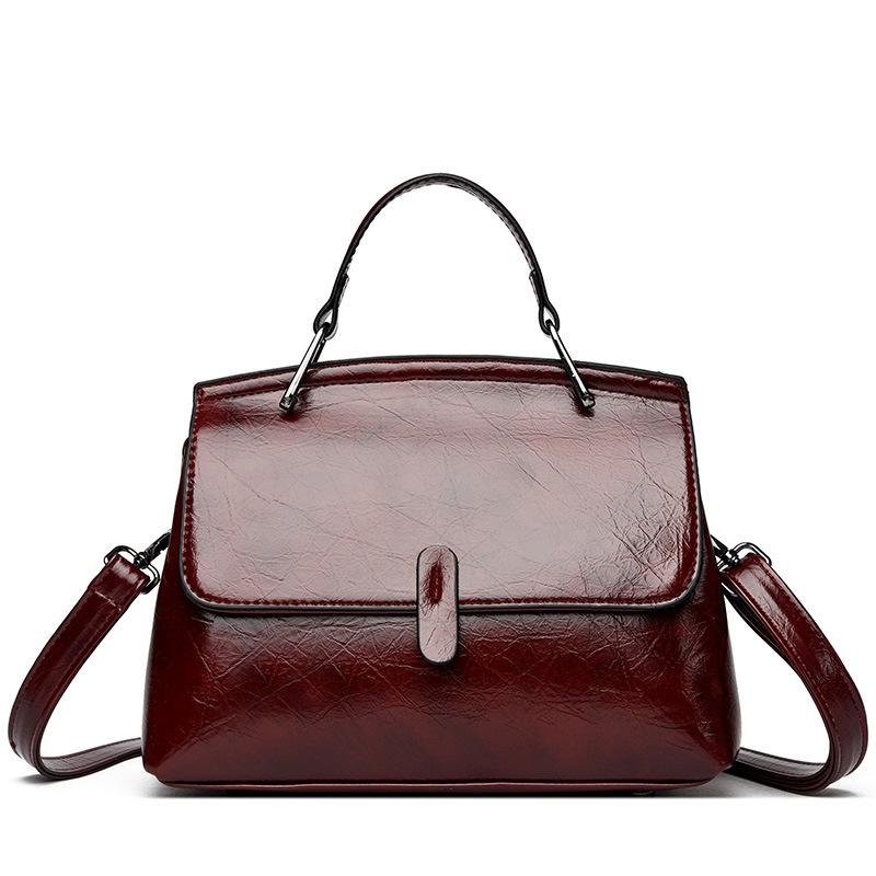 Kadın El Çantası Moda Tek Omuz Şehirli Basit Stil Çapraz Askılı Büyük Kapasiteli Çanta