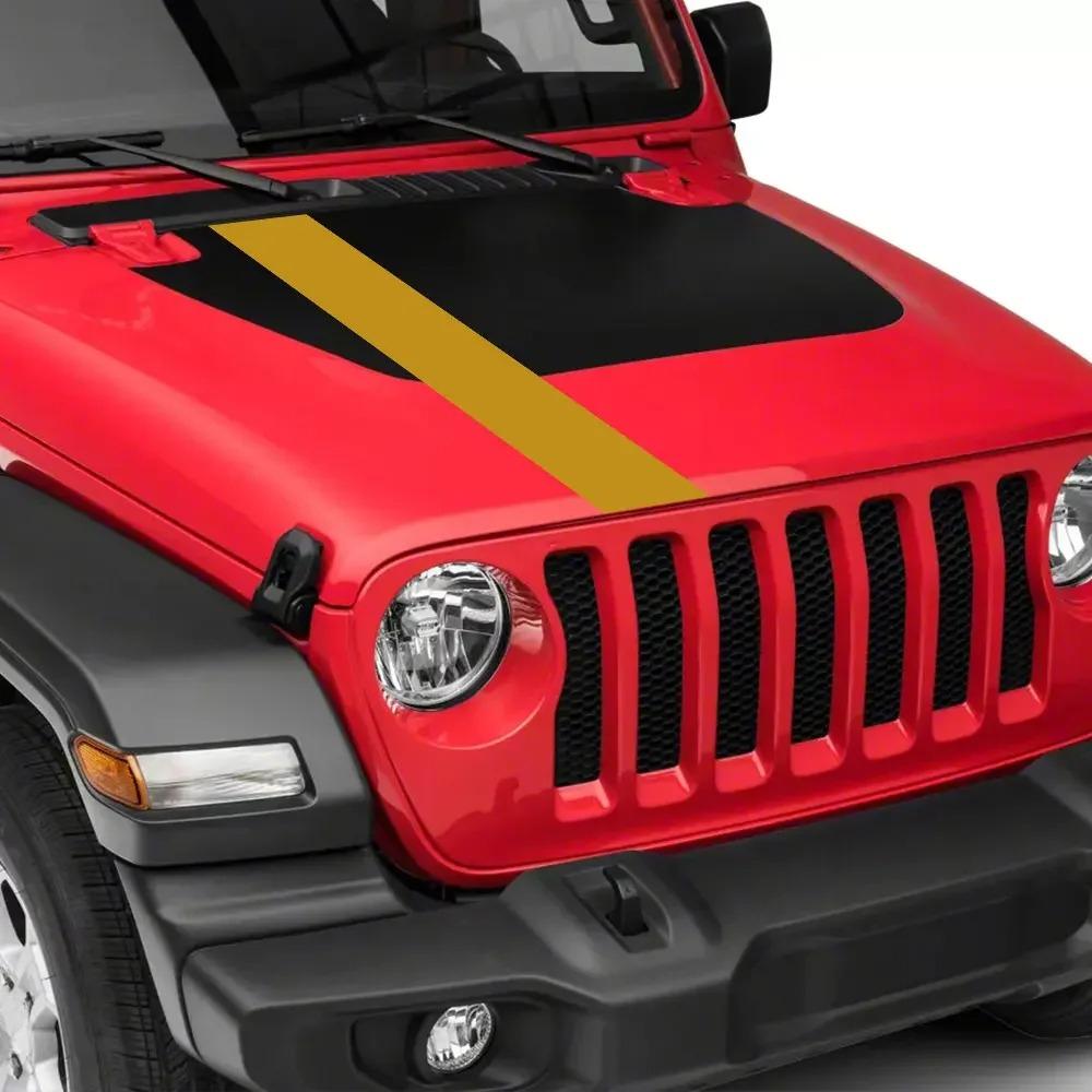 Auto-Haubenaufkleber Für Jeep Gladiator JT Truck Grafiken Dekor Aufkleber Vinylaufkleber Auto-Tuning-Zubehör Pickup-Styling-Abdeckung