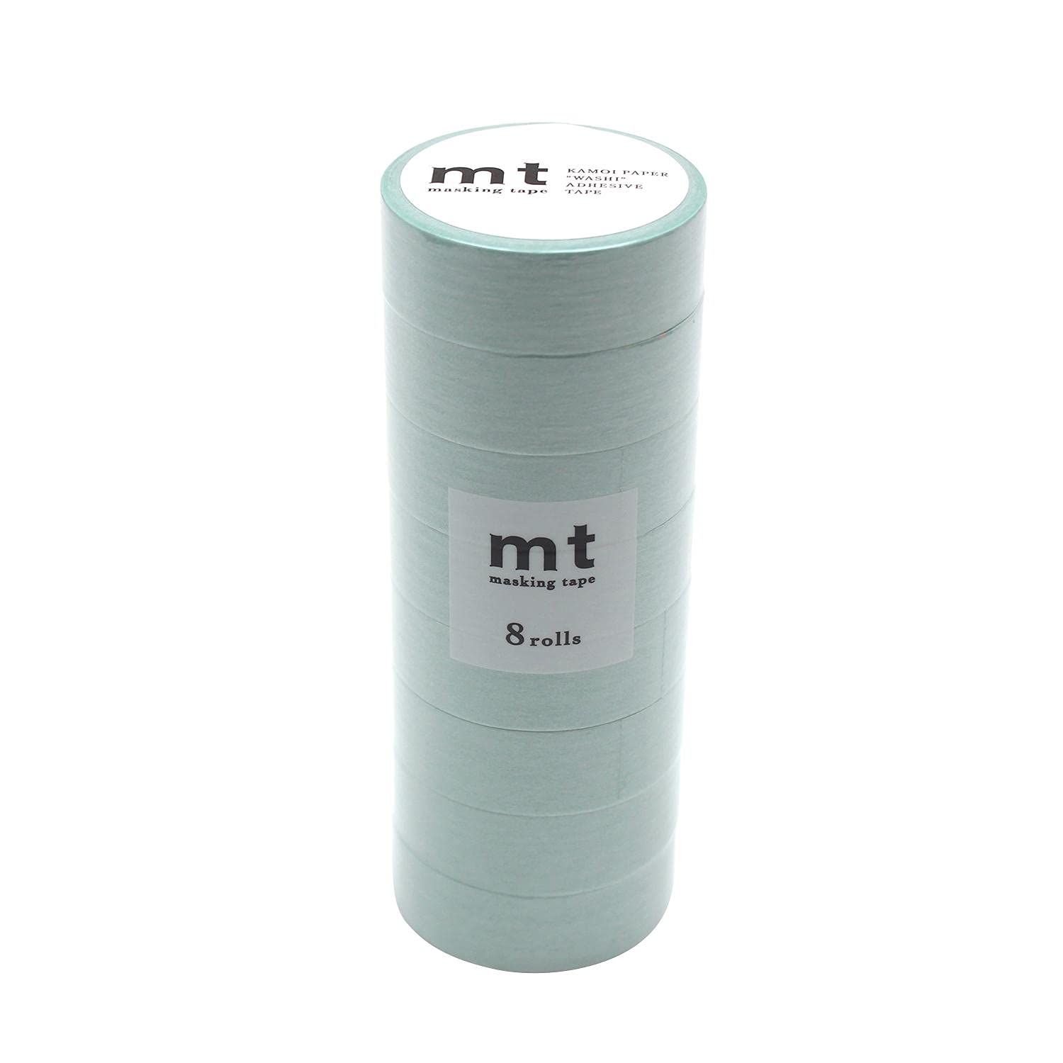 

Kamoi Kakoshi mt Masking Tape 8P Width 15mm x 7m 490 Pastel Turquoise MT08P490