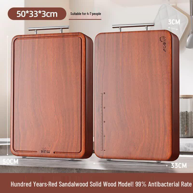 Qiwei Solid Ebony Wood Cutting Board