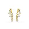 Swarovski Gold Tone Hoop Earrings 5761975