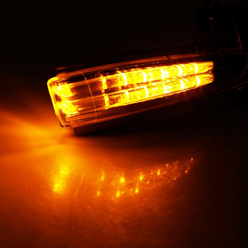Car LED Door Wing Rearview Mirror Side Light Turn Signal Lights For Peugeot 508 2010-2017 For Citroen DS5 C4 6325J5 6325J4