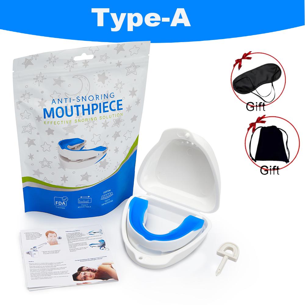Adjustable Anti Snoring Mouth Guard Anti-Snoring Mouthpiece Sleeping Mouthpiece Device Bruxism Snoring Stopper Improve Sleep Aid