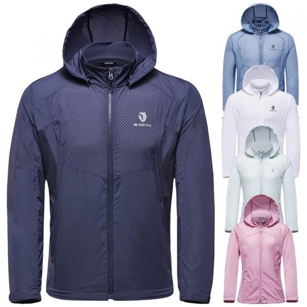 Black Yak Men S woMen S Detachable Hoodie Lightweight Stretch Windbreaker Lightp Women s navy (NA)/105