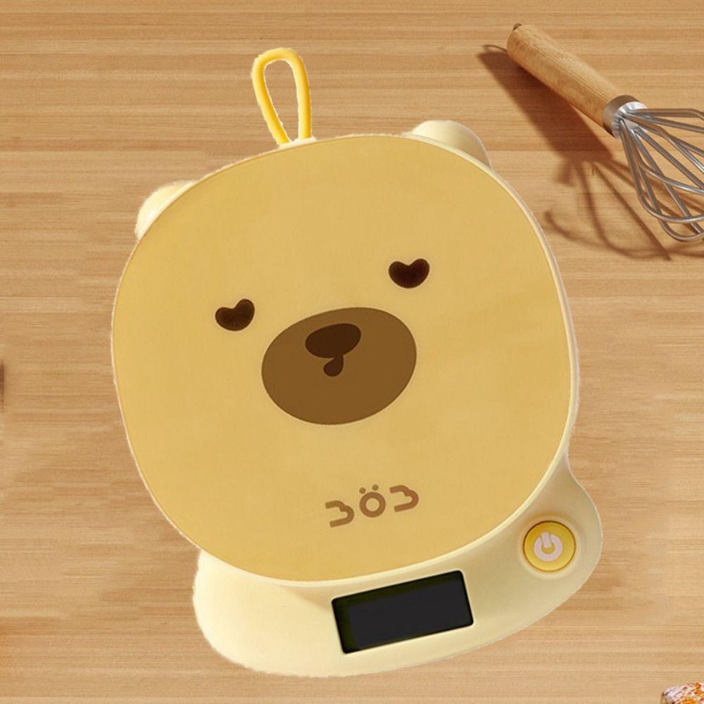 Plastic Kitchen Scale Multi-Functional Electronic Scales  Precise Weight Measuring