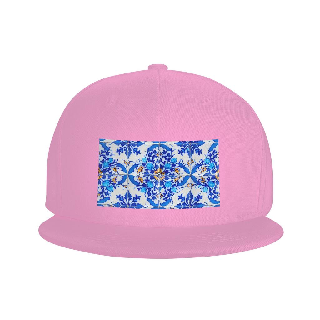 Portuguese Tile Decor Azulejo Lisboa Baseball Caps Snapback Fashion Baseball Hats Casual Casquette Outdoor for Unisexs And Womens
