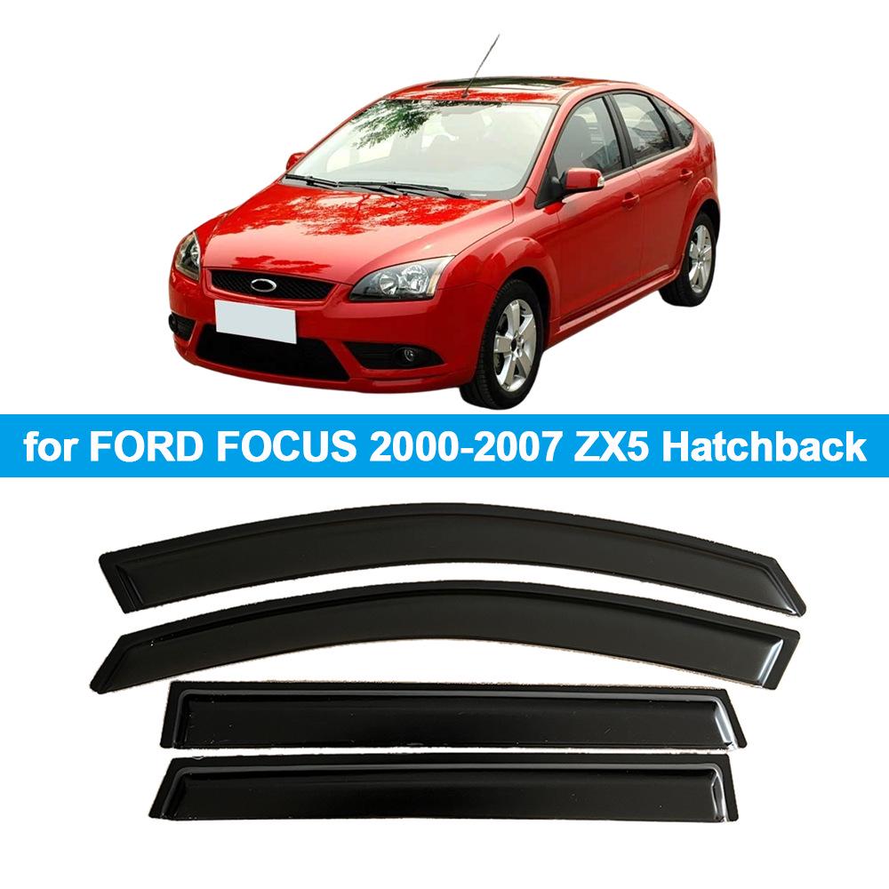 

Ford Focus 2000-2007 ZX5 Hatchback Window Visors Rain Shields