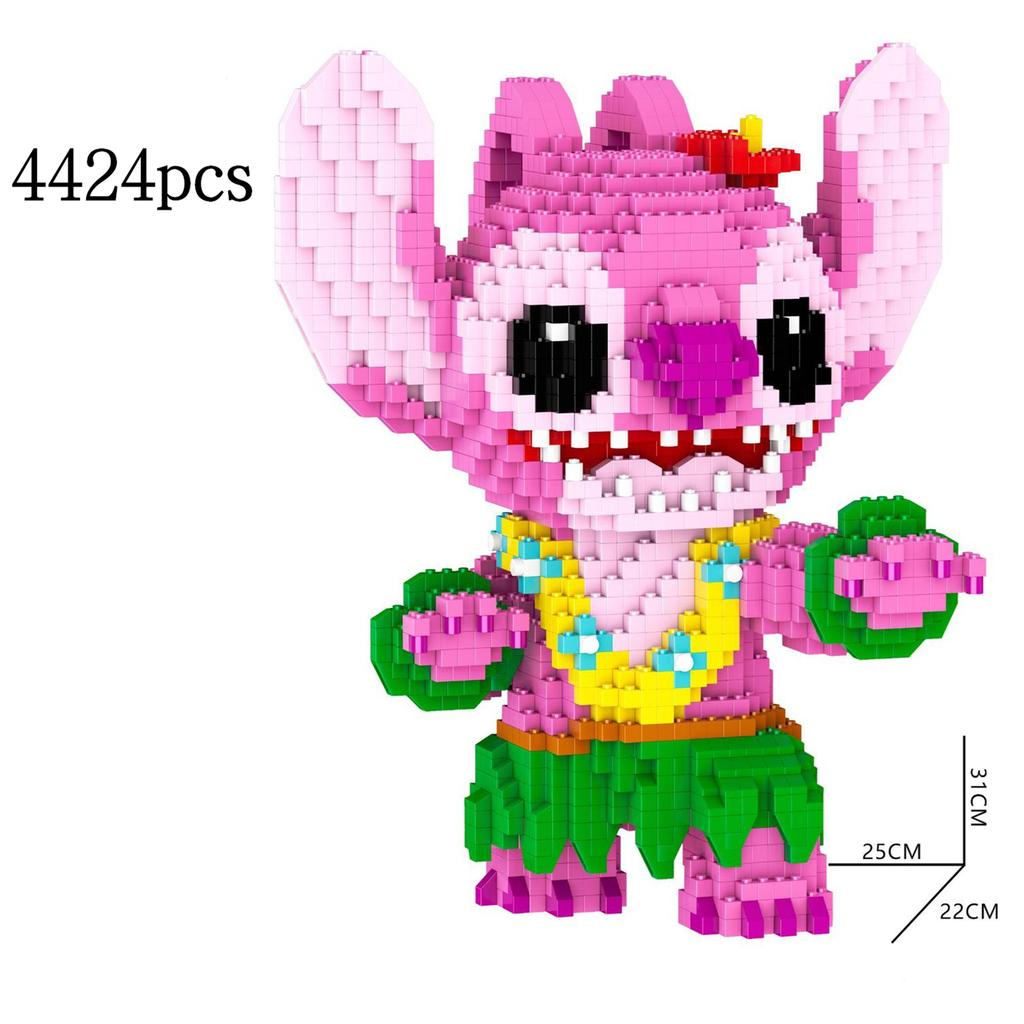 Funny Anime Figure Interstellar Bricks Small Particles Construction Bricks Assembled Puzzle Pen Holder Block Toy Kids Christmas