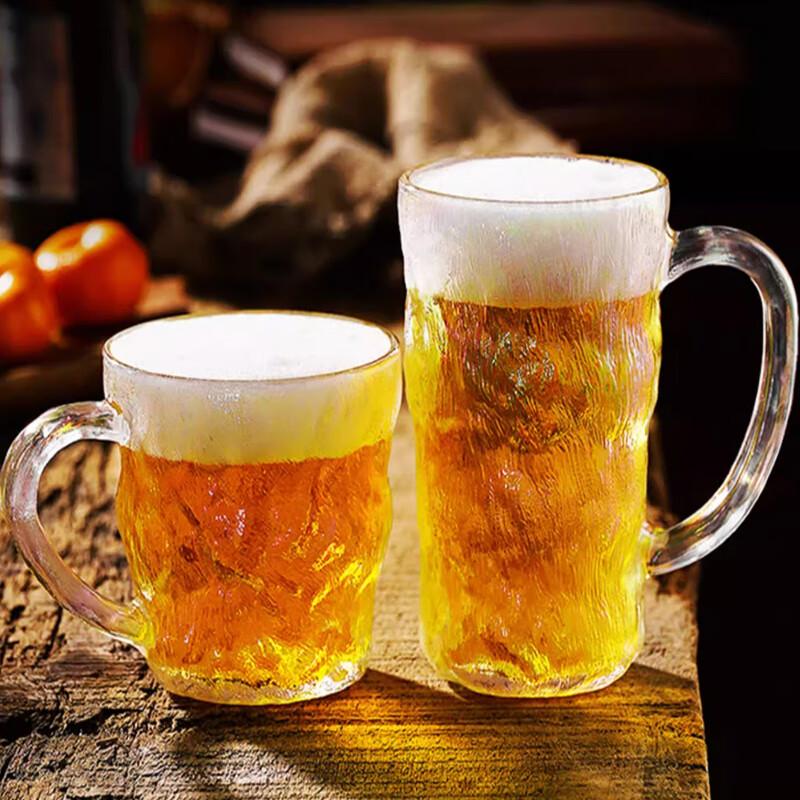 Langxi Glacier Pattern Glass Mug Set