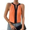 Womens Spring Tops Sleeveless Neck Blouse Summer Shirts for Women Casual Loose Fit Tunic Womens Summer Shirts 2026 Dressy Tops for Women