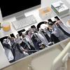 Anime Bleach Mouse Pad Large Black White Manga Mousepad Laptop Office Mouse Mats Rubber Table Pc Gaming HD Printing Non-Slip Mat