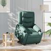 VidaXL Fauteuil inclinable vert foncé tissu 3310264