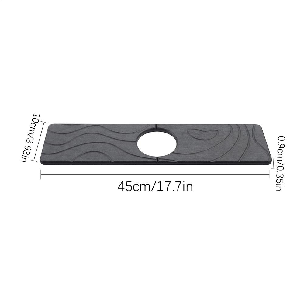 Stone Faucet Mat Anti-Slip Fast Water Absorbing Tray Stone Drying Mat For Kitchen Sink For Bathroom Counter Restroom Hotel Home