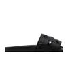 Gucci Womens Rubber GG Slide 'Black' (women's sizes) Black Slide Slippers 573922 JDR00 1000