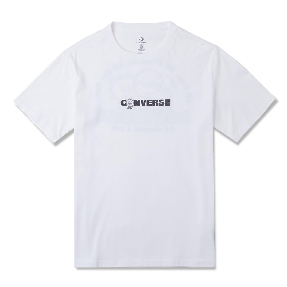 New Converse T Shirts Unisex White 10025277-A02