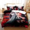 New Anime Girls The Demon Girl Next Door Bedding Set Single Twin Full Queen King Size Bed Set Adult Kid Bedroom Duvetcover Sets