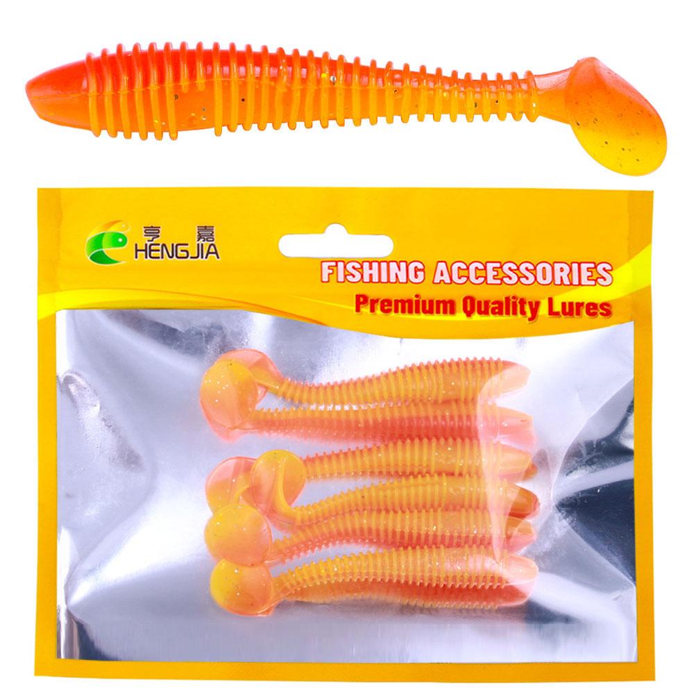 

Резиновые спиннинговые приманки Ложные приманки Приманки для окуня Силиконовые приманки для рыбалки Искусственные приманки для ловли окуня Снасти для ловли карпа 7.5CM