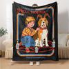 Steven Rhodes Theme Printed Blanket - Perfect for Couch, Bed, Travel & Outdoor Use | Machine Washable, Cozy & Durable.