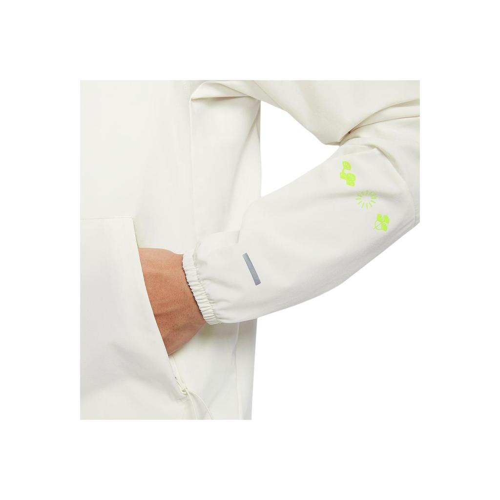 Nike Unlimited Repel Letter Print Water-Resistant Hooded Jacket Men Jackets Phantom-Grey White HQ4735030