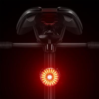 Bicycle Rear Light USB Rechargeable High Visibility Multifunction Bike Rear Light with Brake