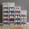 3pcs-Antioxidant Shoe Cabinet High Transparent Slippers Sneakers Storage Shoes Box Dustproof Shoe Organizer Box