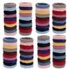 20PCS Women Girls Simple Basic Elastic Hair Bands Ties Scrunchie Ponytail Holder Rubber Bands Fashion Headband Hair Accessories