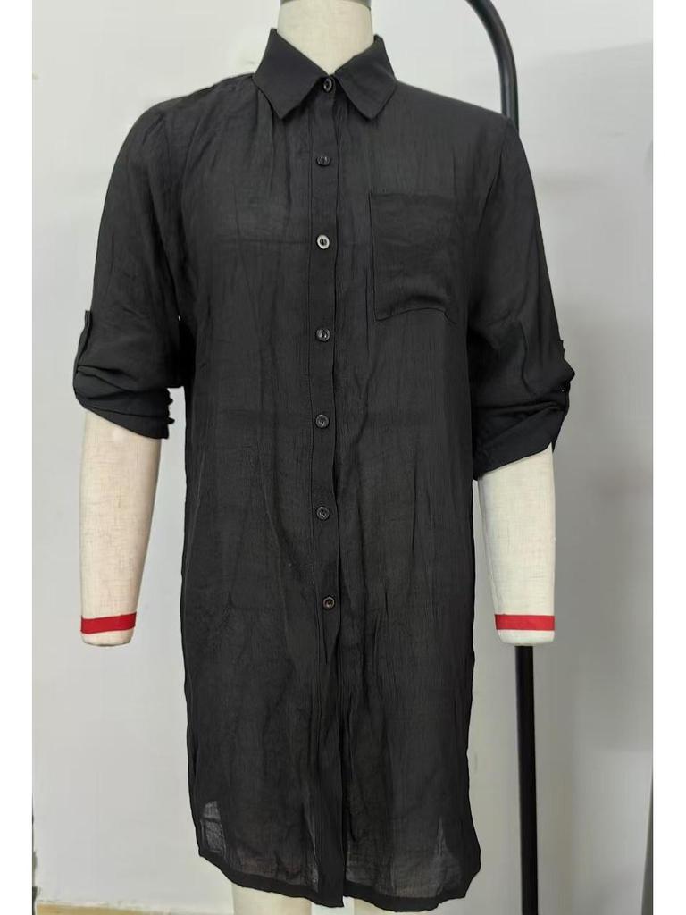 European & American Women's Summer Bikini Cover-up: Knitted Beach Cardigan