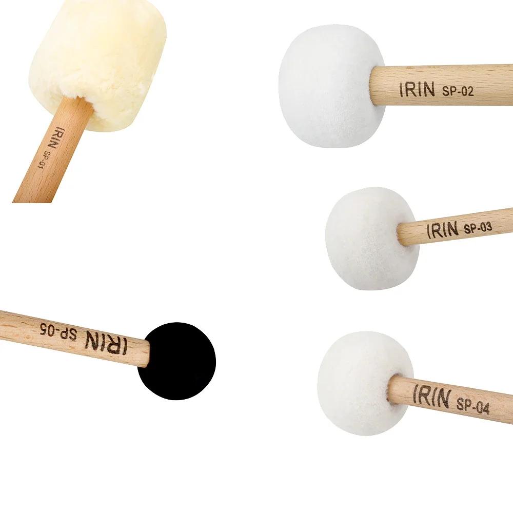 SLADE Drumsticks Steel Tongue Drum Sticks Marimba Wooden Piano Mallet Wool Head Beech Wood Material Percussion Parts Accessories