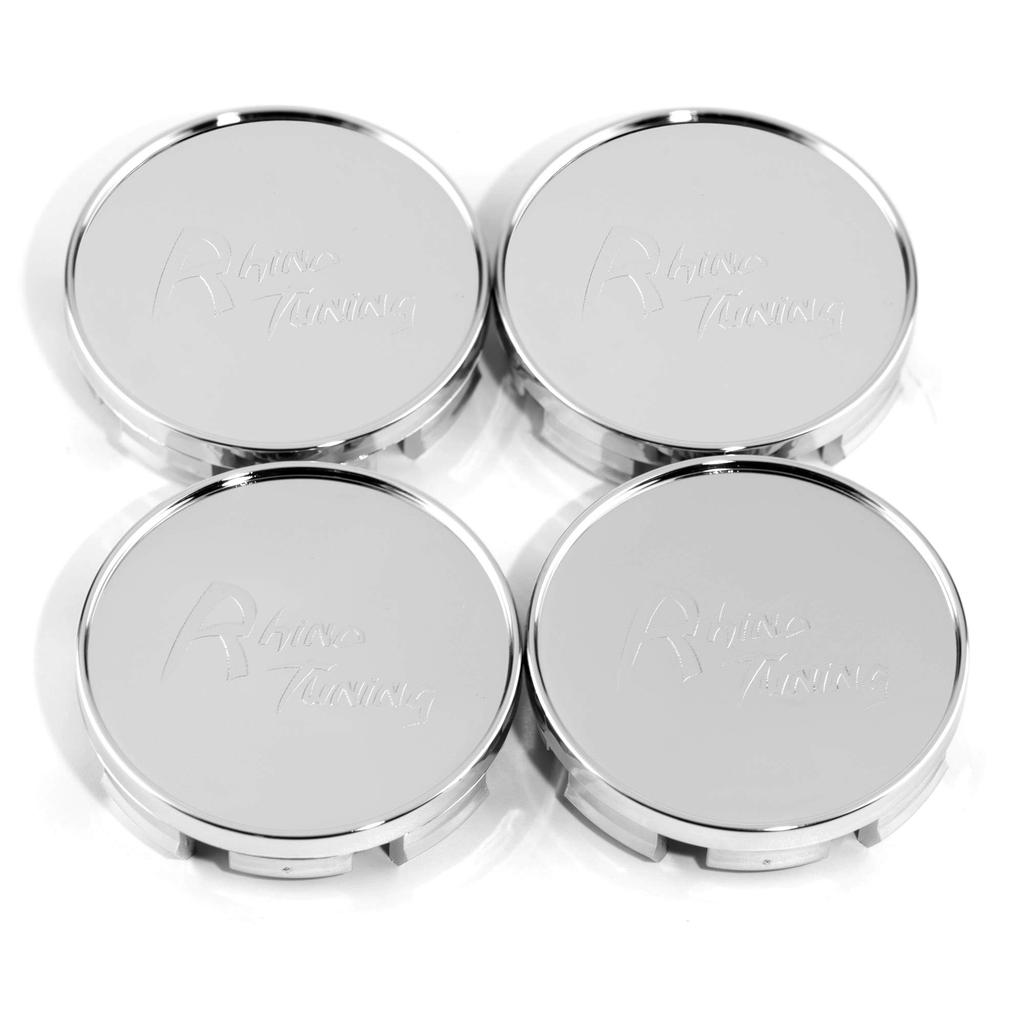 Dekielek środkowy koła 65mm 4szt Srebrny DIY Osłona środkowa koła