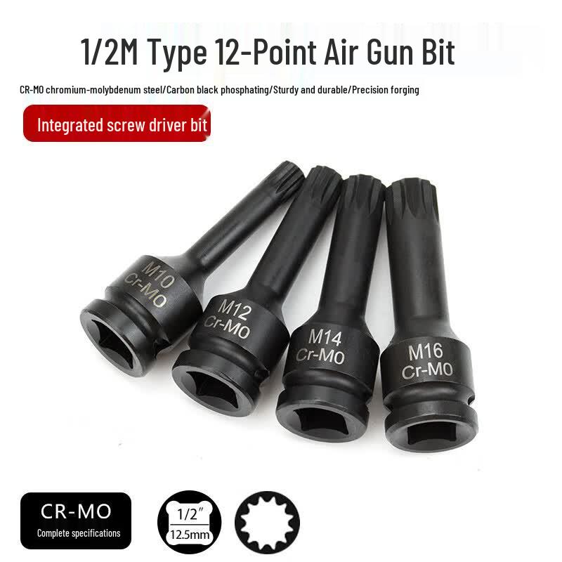 Fuxing FX297 Impact Wrench Hex Bit Set