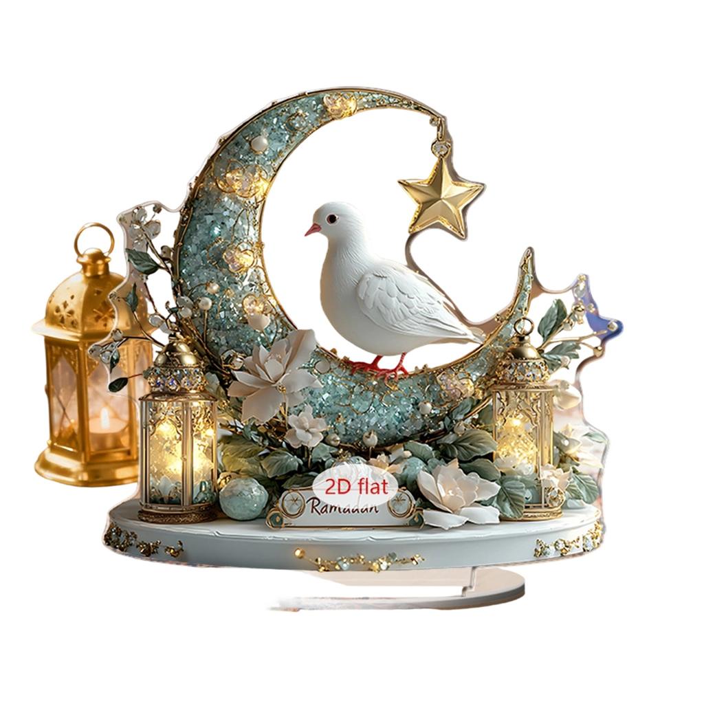 2D Acrylic Home Living Room Desktop Holiday Ornaments