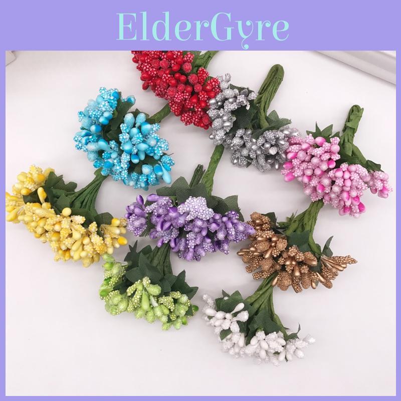 Elegant 12pcs Small Pearl Berry Bunch For Beautiful Diy Wreath And Wedding Decor