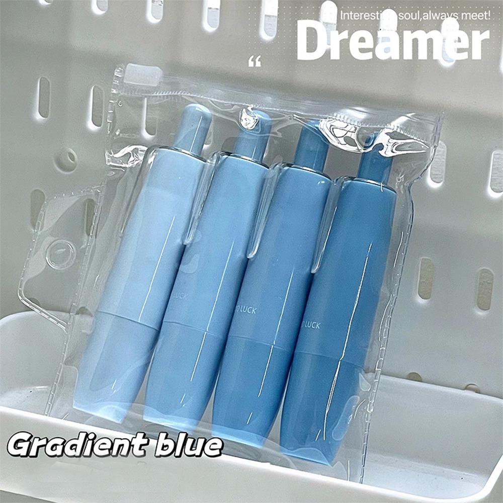 Press-type Double Sided Tape Pen White Out Eraserable Double-Sided Adhesive Dots Tape Replaceable Paper Correction