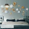 Chic Resin Goldfish Wall Hanging For Entryway Decoration And Unique Home Styling