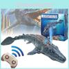 Exciting 24g Remote Control Floating Water Dinosaur Toy With Spray Feature For Kids