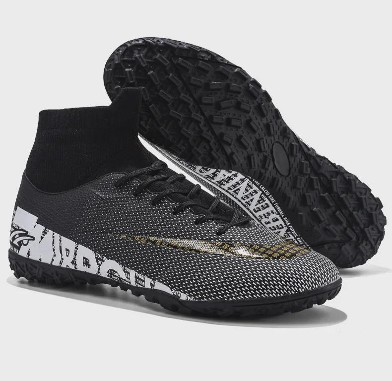 24 New High-Top Football Shoes for Men & Women: Suitable for AG, TF, Students & Adults; Perfect for Sports Training. Hot Sale!