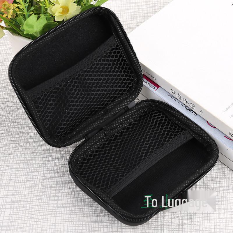 Portable Earphone Case: Store Earphones, Data Cables, or Lenses. Includes Free Shipping and Optional Invoice.