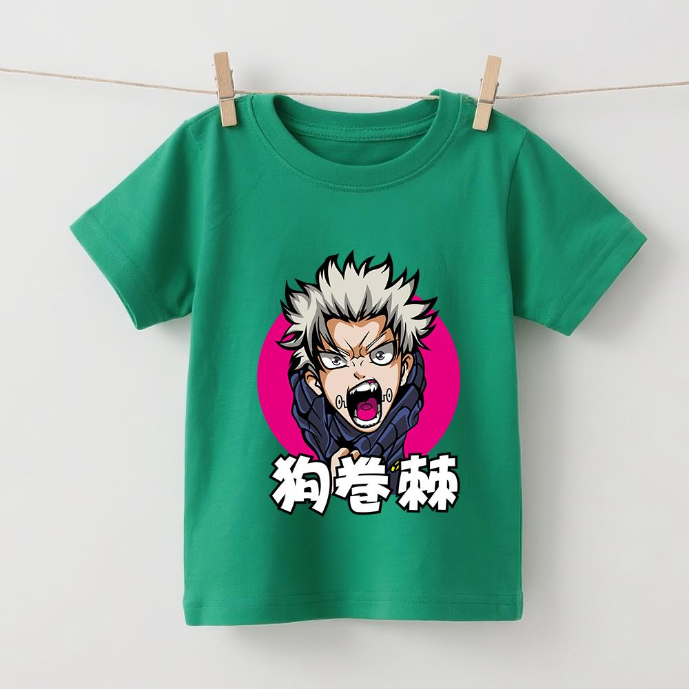 Jujutsu Kaisen Toge Anime Print Tee 100 Cotton Kids T Shirt Boys Girls Summer Top Casual Soft Childrens Clothes